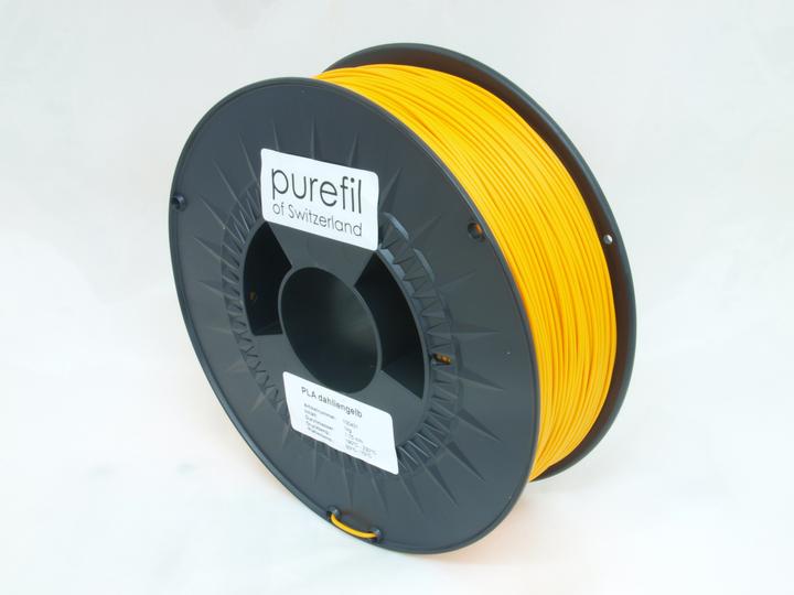 Productafbeelding Purefil FIlament (PLA, 1.75 mm, 1000 g, Geel)