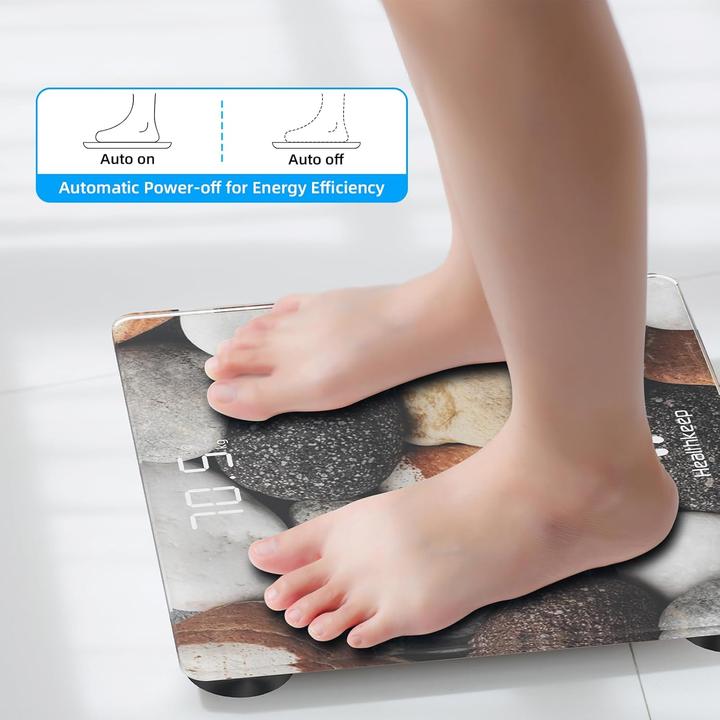 Image du produit Healthkeep Digitale Personenwaage mit LED-Anzeige (180 kg)