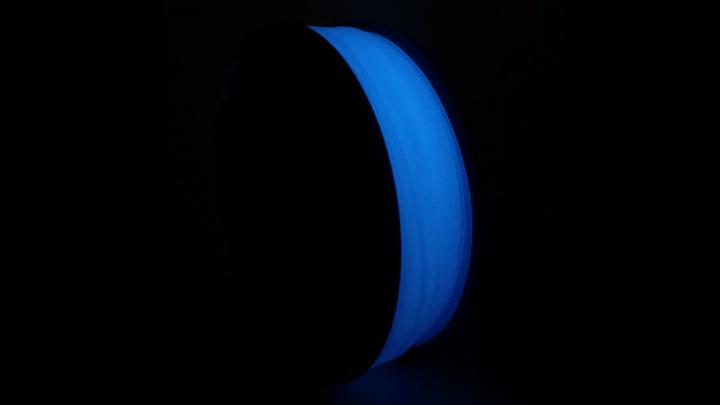 Actual product image Purefil Filament (PLA, 1.75 mm, 350 g, Blue)
