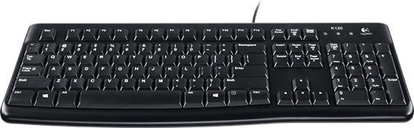 Produktbild Logitech Desktop MK120 Tastatur USB QWERTZ Deutsch (DE, Kabelgebunden)