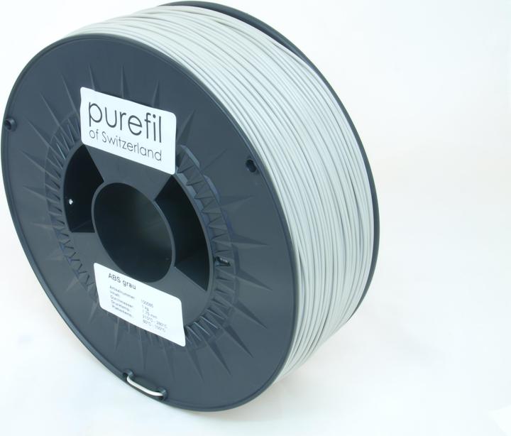 Image du produit Purefil FIlament (ABS, 1.75 mm, 1000 g, Gris)