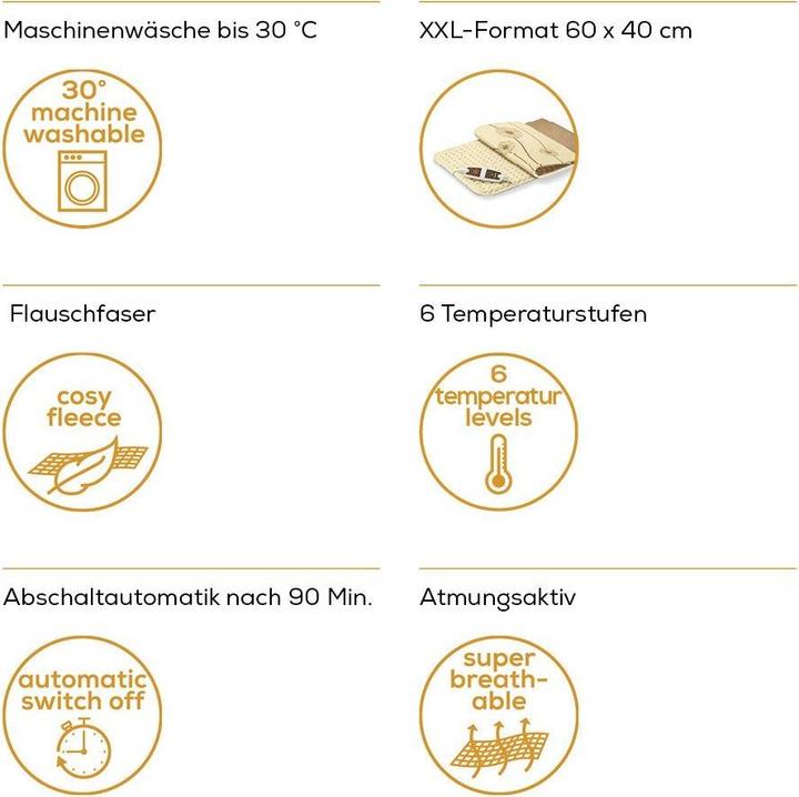 Produktbild Beurer Cosy HK 125 (60 x 40 cm)