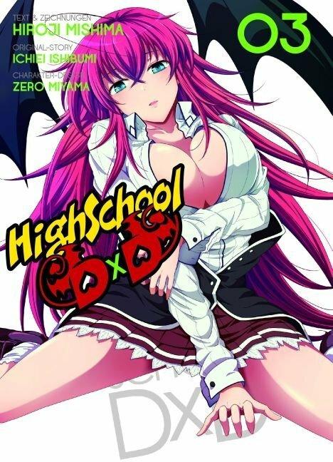 Produktbild Panini HighSchool DxD 03 (Deutsch, Hiroji Mishima, Ichiei Ishibumi, 2013)