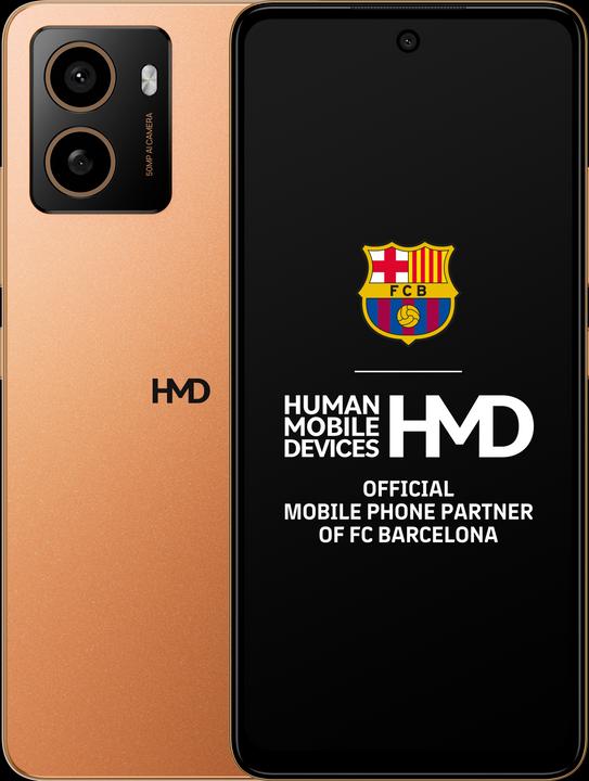 Produktbild HMD Pulse+ (128 GB, Apricot Crush, 6.56", Single SIM, 50 Mpx, 4G)