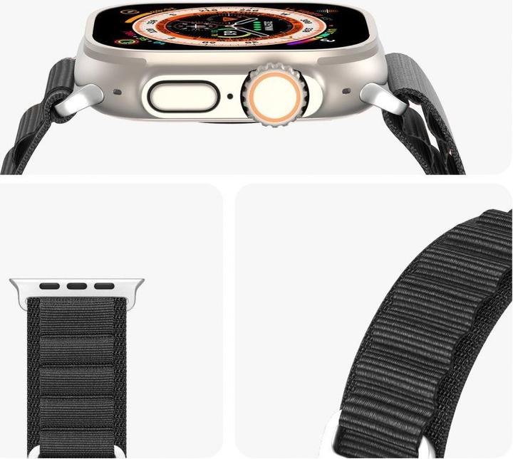 Image du produit Dux Ducis Bracelet à boucle sport (44 mm, 45 mm, 42 mm, 49 mm, Nylon, Apple Watch Ultra, Apple Watch Series 2, Apple Watch Series 3, Apple Watch Series 1, Apple Watch Series 4, Apple Watch Series 5, Apple Watch Series 6, Apple Watch Series 7, Apple Watch Series 8, Apple Watch Series 9, Apple Watch SE, Apple Watch Ultra 2)