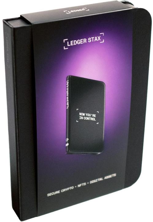 Actual product image Ledger Stax (Bitcoin, Cardano)