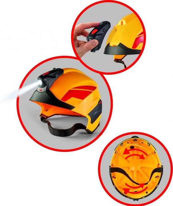 Produktbild Simba Feuerwehrhelm Rosenbauer mit Licht