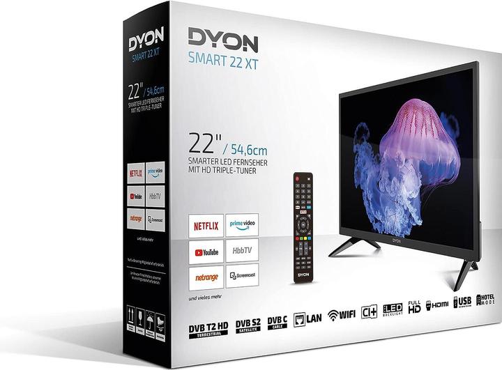 Produktbild Dyon LED TV 22 XT (22", LED, Full HD)