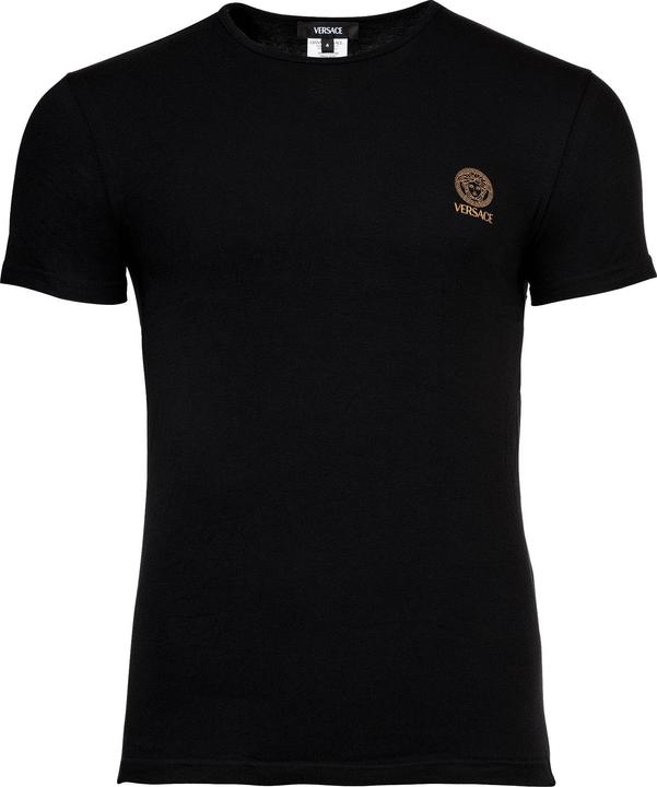 Produktbild Versace T-Shirt Bi-Pack Jersey Topeka Bi-Stretch Cotton Organic New Logo (L)