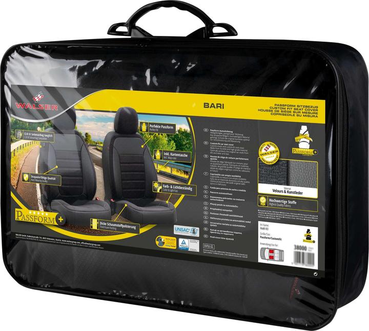 Produktbild Walser Sitzbezug für Hyundai ix35 (LM, EL, ELH) 08/2009-Heute, 2 Einzelsitzbezüge