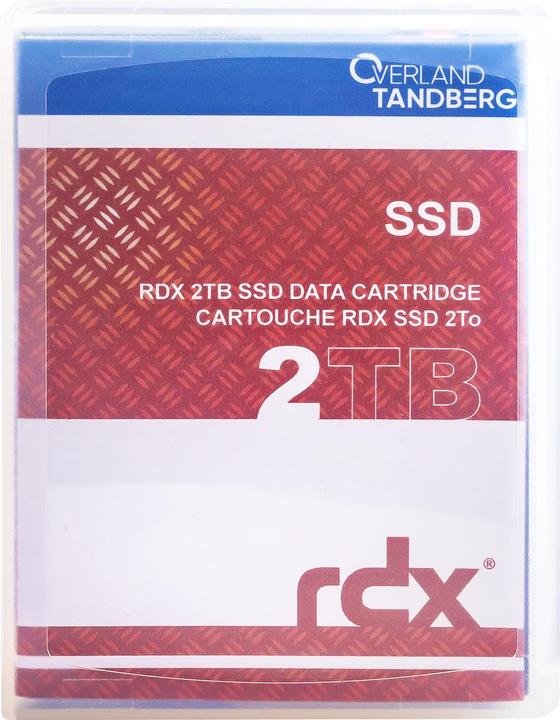 Image du produit Tandberg Data Support RDX (SSD) 8878-RDX 2 TB 1 pièce (RDX (SSD), 2000 Go)