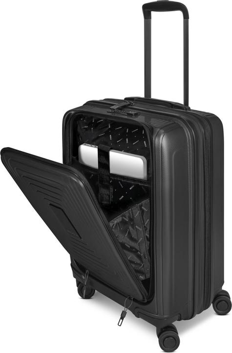 Immagine prodotto Redolz Essentials 14 Bundle Trolley da cabina con piega elastica e scomparto per laptop + beauty case 2 (59 l, M (50 - 90l))