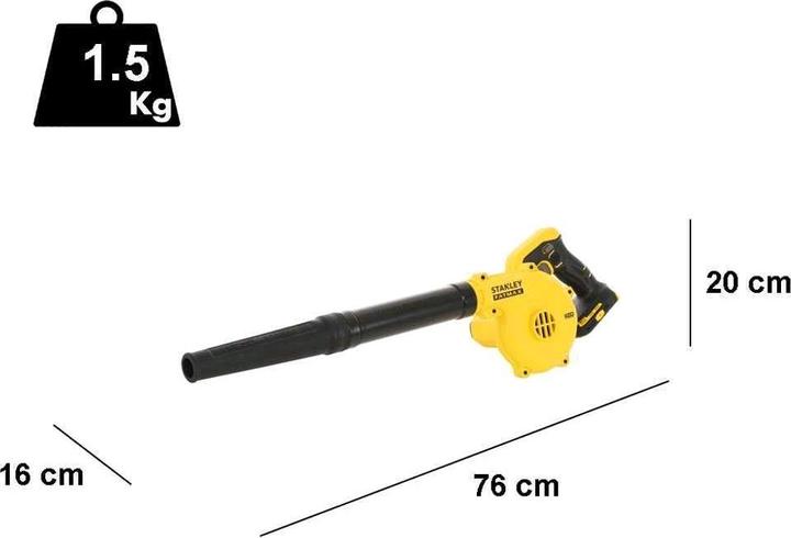 Immagine prodotto Stanley Fatmax V20 (Batteria ricaricabile, Soffiafoglie)