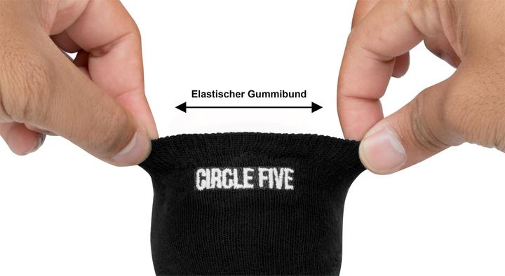 Actual product image Circle Five 6 pairs of booties with silicone grip (pack of 6, 35 - 38)