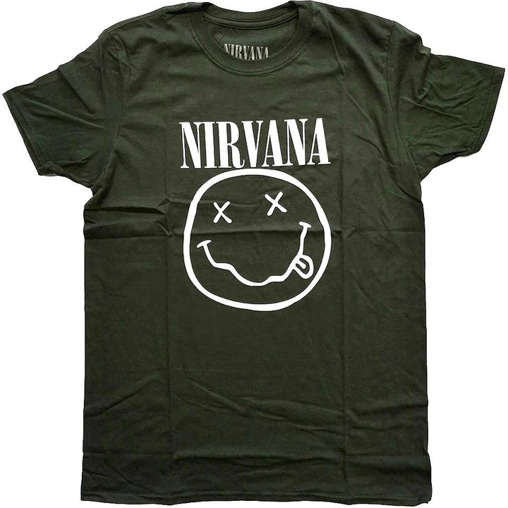 Nirvana White Smiling Face