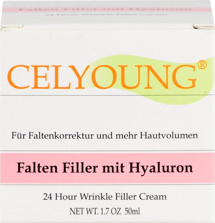 Produktbild Celyoung Falten Filler mit Hyaluron Creme, 50 ml Creme (50 ml, 24h Creme)