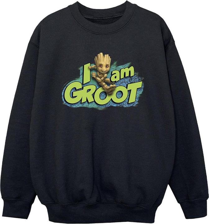 Produktbild Guardians Of The Galaxy I Am Groot Jumping Sweatshirt Jungen (152, 158)