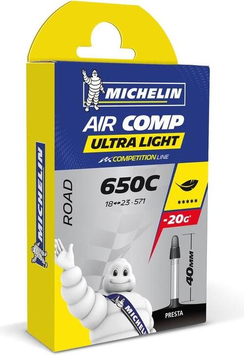 Image du produit Michelin ULTRA LIGHT 26x1.60/2.10 Schrader 35mm (Schrader (AV), 26", 35 mm)