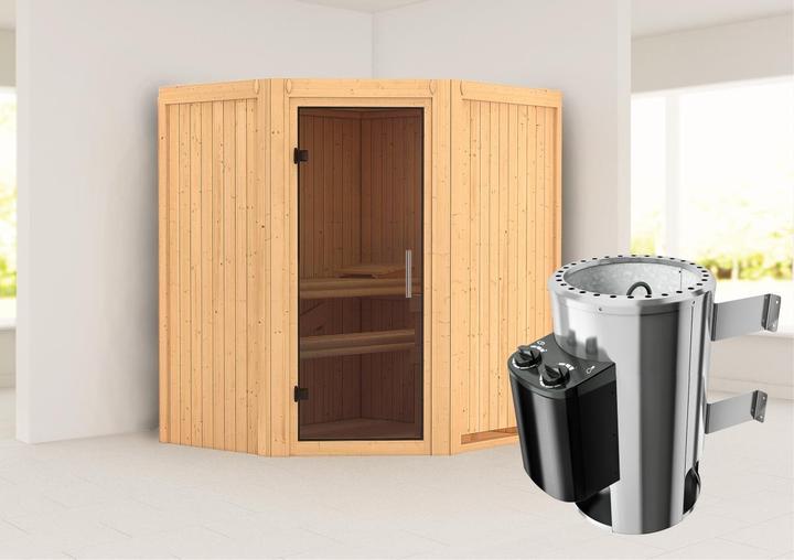 Produktbild Karibu Tonja ohne Dachkranz (Plug & Play 3,6 KW interne Steuerung)