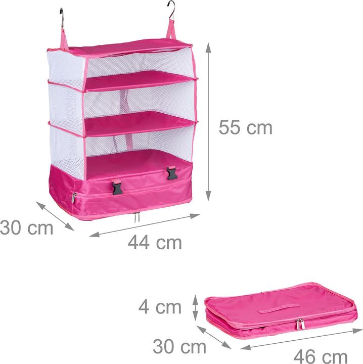 Actual product image Relaxdays Luggage organizer