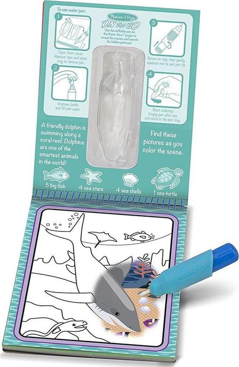 Produktbild Melissa & Doug Malbuch Unterwasserwelt