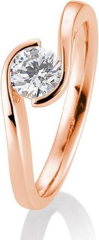 Produktbild Breuning Ring Schwung 0,40-0,60 ct. (51, 585/14 K Gold)