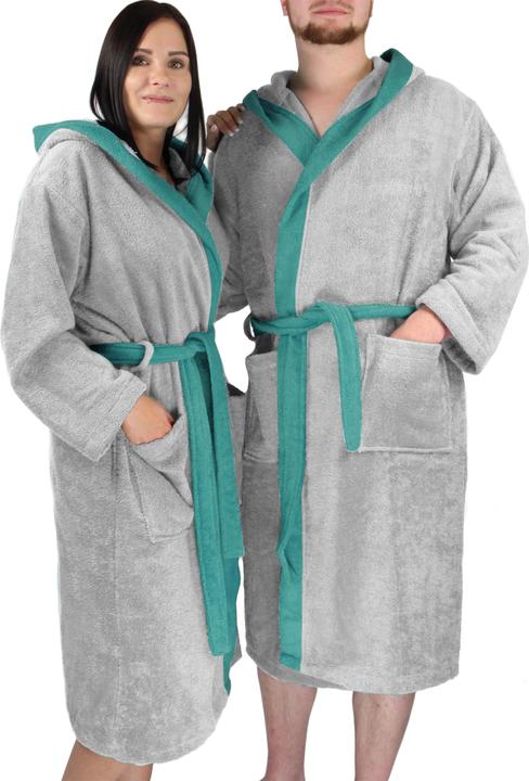 Actual product image Normani Bathrobe Two-Tone (3XL)