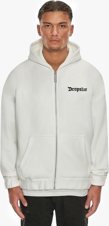 Produktbild Dropsize Super Heavy Oversize Blank Zip Hoodie - 124671 (S)
