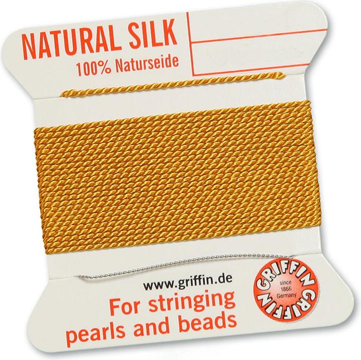 Actual product image Leyda Natural Silk 2 Meters with Needle