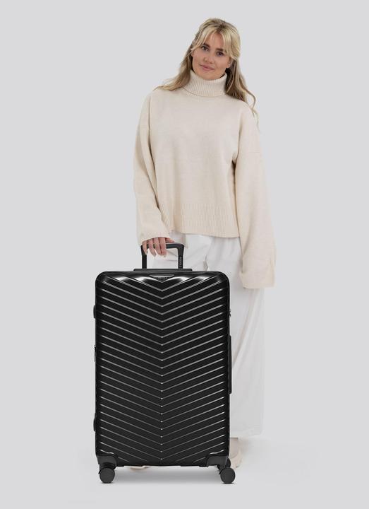 Produktbild Redolz Essentials 18 4 Rollen Trolley 76 cm mit Dehnfalte (110 l, XL (ab 115l))