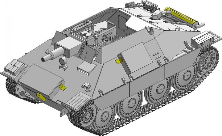 Produktbild 1:35 Vollkettenaufklär.38 w/7,5cm Kanone