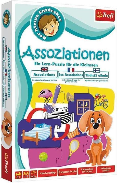 Produktbild Trefl Der kleine Entdecker - Assoziationen Spiel (Deutsch, Französisch, Englisch)