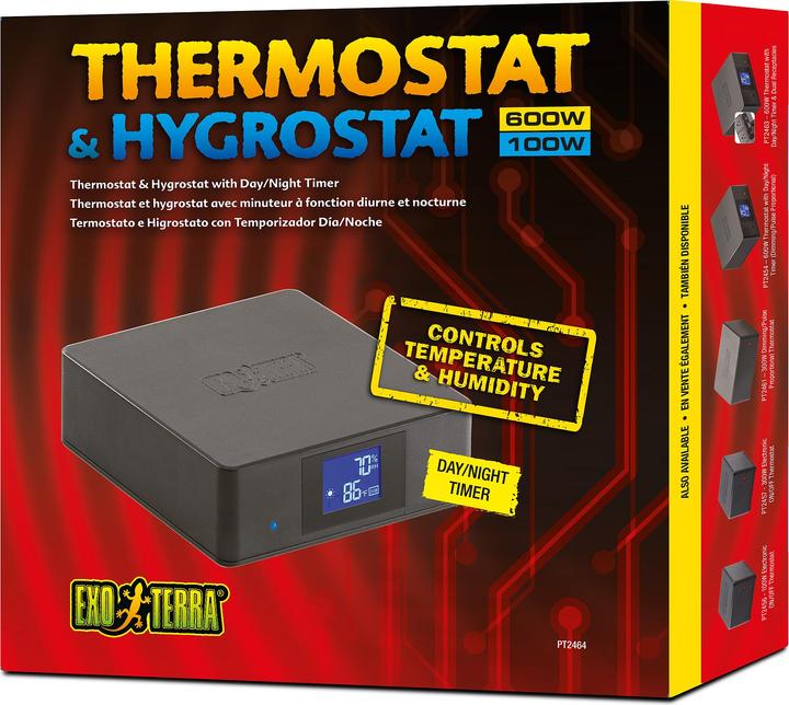 Actual product image Exo Terra Thermostat & Hygrostat (600 W)