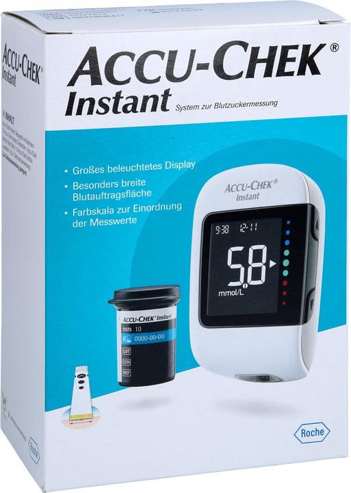 Produktbild Roche Accu Chek Instant S Mmol/l, 1 St (Blutzuckermessgerät)