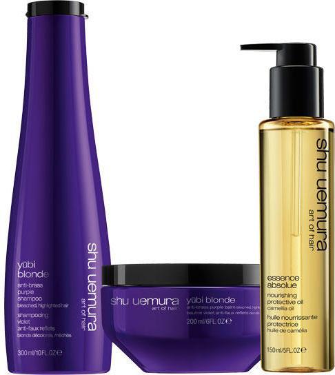 Shu Uemura yūbi blonde Cool Platinum Blonde Set (Haarpflege set)