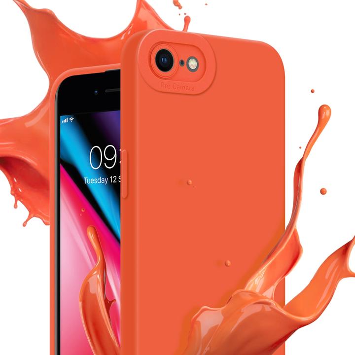 Actual product image Cadorabo Case for Apple iPhone 7 / 7S / 8 / SE 2020 in TPU Fluid LM162 Style (Apple iPhone 7, Apple iPhone SE (2nd Gen))
