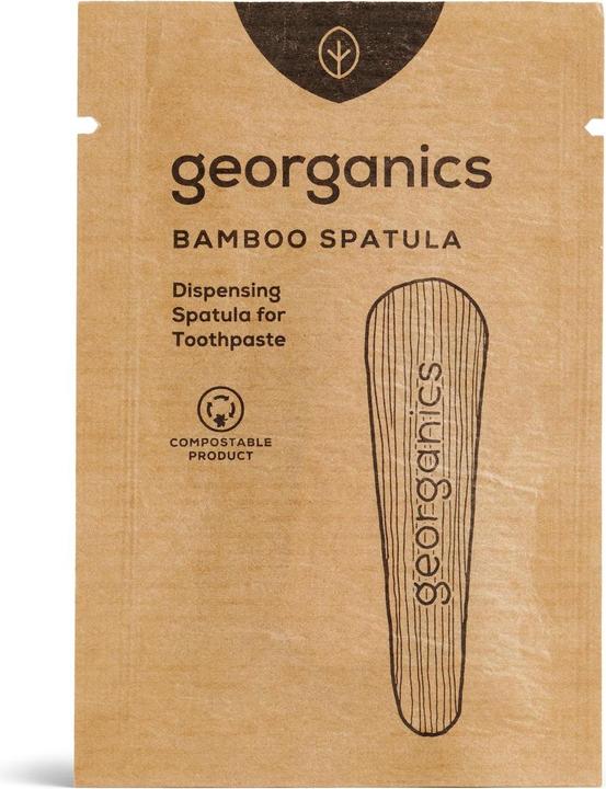Actual product image Georganics Toothpaste spatula