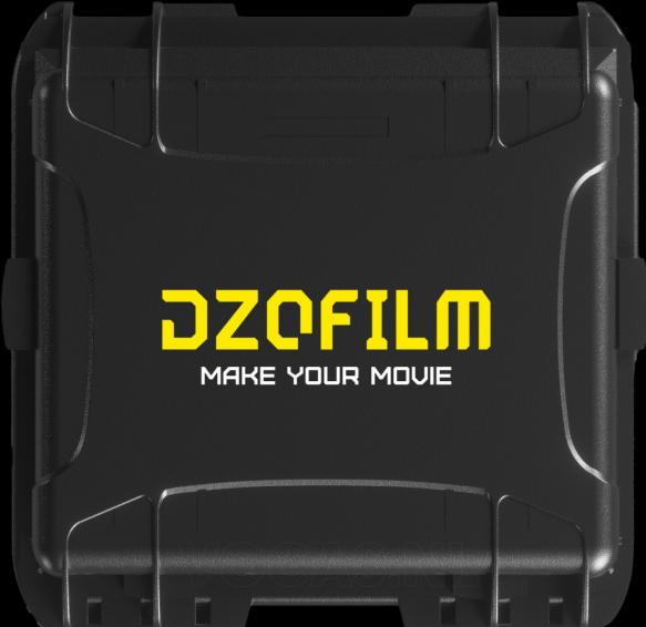 Actual product image Dzofilm Hard Case for Vespid Prime 4-Lens Kit (35,50,125, Macro 90/25,75,100, Macro 90)