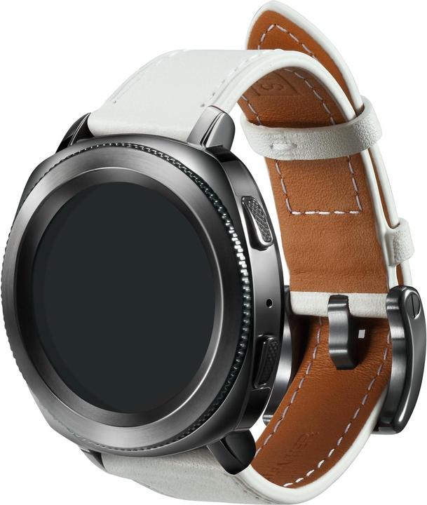 Actual product image Strap Studio Leather Strap White (20 mm, Leather)