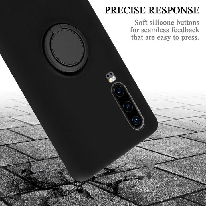 Image du produit Cadorabo TPU Liquid Ring Silicone Case Cover (Huawei P30)