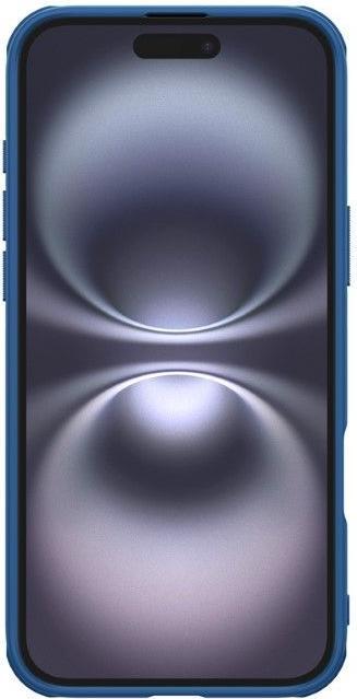 Productafbeelding Nillkin Super Frosted Shield Pro hoesje voor iPhone 16 - blauw (Apple iPhone 16)