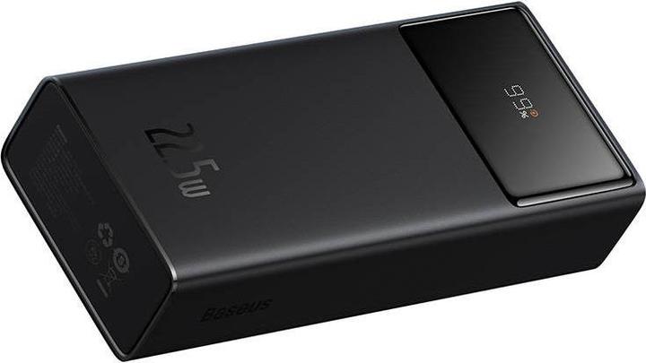 Image du produit Baseus Banque d'alimentation Star-Lord 30000mAh, USB, USB-C, 22.5W (black) (20000 mAh, 22.50 W, 22.50 Wh)