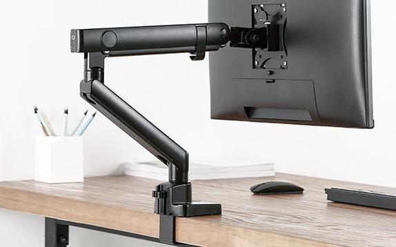 Produktbild Icy Box Monitorständer IcyBox 1 Monitor bis zu 32" (81 cm)+ Tischha extern retail (Tisch, 32")