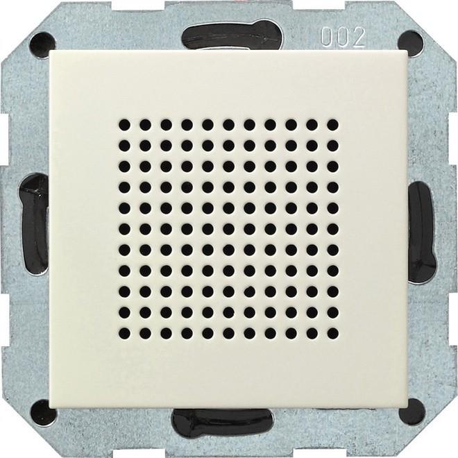 Actual product image Gira Loudspeaker Flush-mounted radio RDS System 55 Cream white