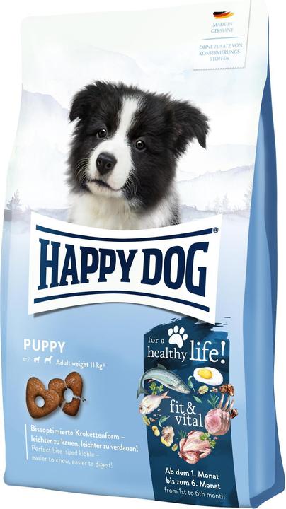 Produktbild Happy Dog Trockenfutter Supreme fit & vital Puppy, 4 kg (Welpe + Kitten, 1 Stk., 4000 g)
