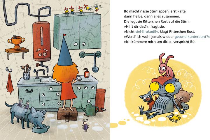 Immagine prodotto Ritterchen Rost - Der Nicht-mehr-krank-Trank: Pappbilderbuch (Ritterchen Rost) (Tedesco, Jörg Hilbert, Felix Janosa, 2022)