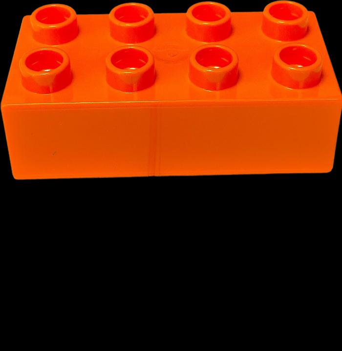 Immagine prodotto LEGO Mattoncini Duplo 2x4 arancione - 40 pezzi - mattoncini base 3011 NUOVO (3011)