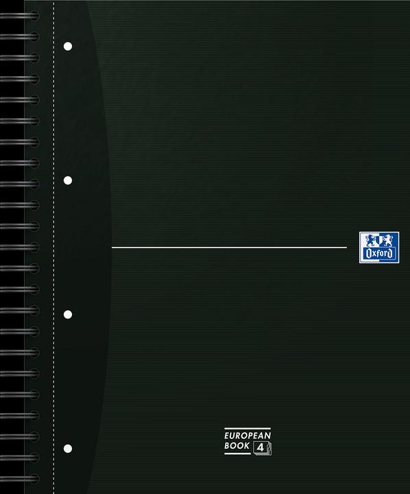 Produktbild Oxford European Book (A4, Kariert, Harter Einband)