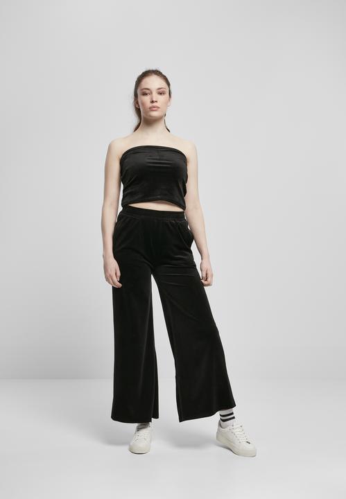 Immagine prodotto Urban Classics Top corto da donna in velluto (S)