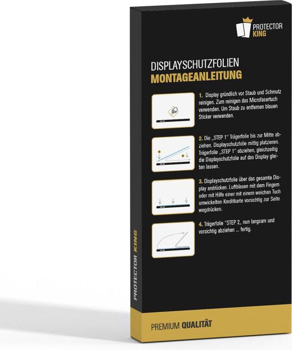 Actual product image Protectorking 3x Displayschutzfolie matt Anti-Reflex entspiegelt (3 Piece, Apple iPhone 15 Plus)